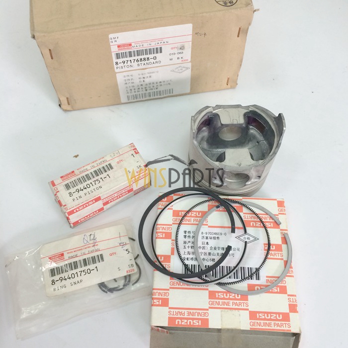 8-94401750-1 8-94114049-1 4LB1 4LC1 4LE1 4LE2 Engine piston pin ring snap EX55 ZX55-2