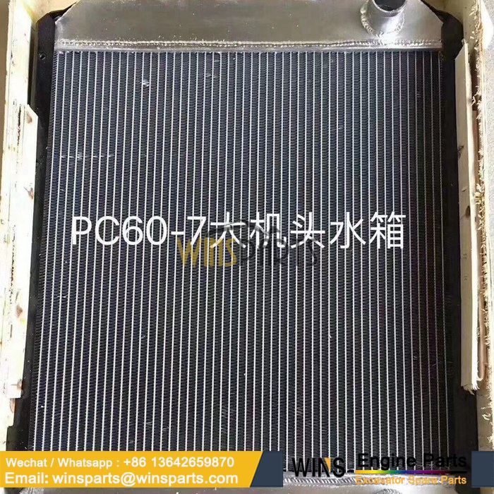 201-03-72114 Water Tank Radiator Core Assy KOMATSU PC60-7 PC70-7
