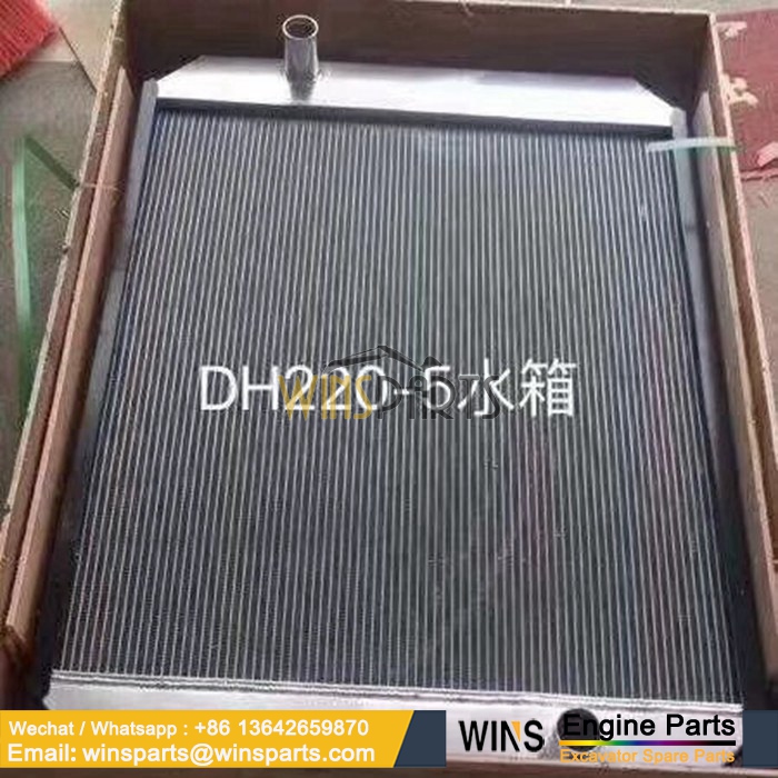 202-00029 Water Tank Radiator Doosan Daewoo DH220-5 DH220-7 Excavator Spare Parts