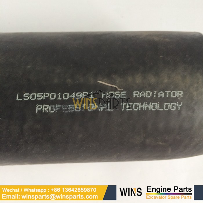LS05P01049P1 Upper Water Hose RADIATOR TUBE Kobelco (2)