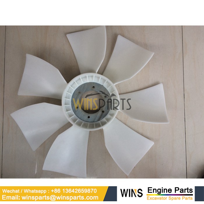 VH163063000A VHS163063000 16306-3000A S16306-3000 HINO J05E ENGINE Cooling FAN Assy New Holland (2)