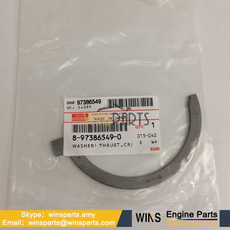 8-97386549-0 4HK1 6HK1 Thrust Plate Washer