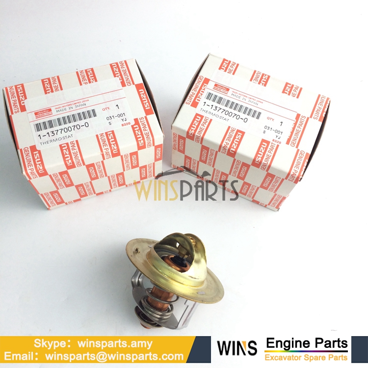 1-13770070-0 ISUZU 6BG1 6BD1 Engine THERMOSTAT