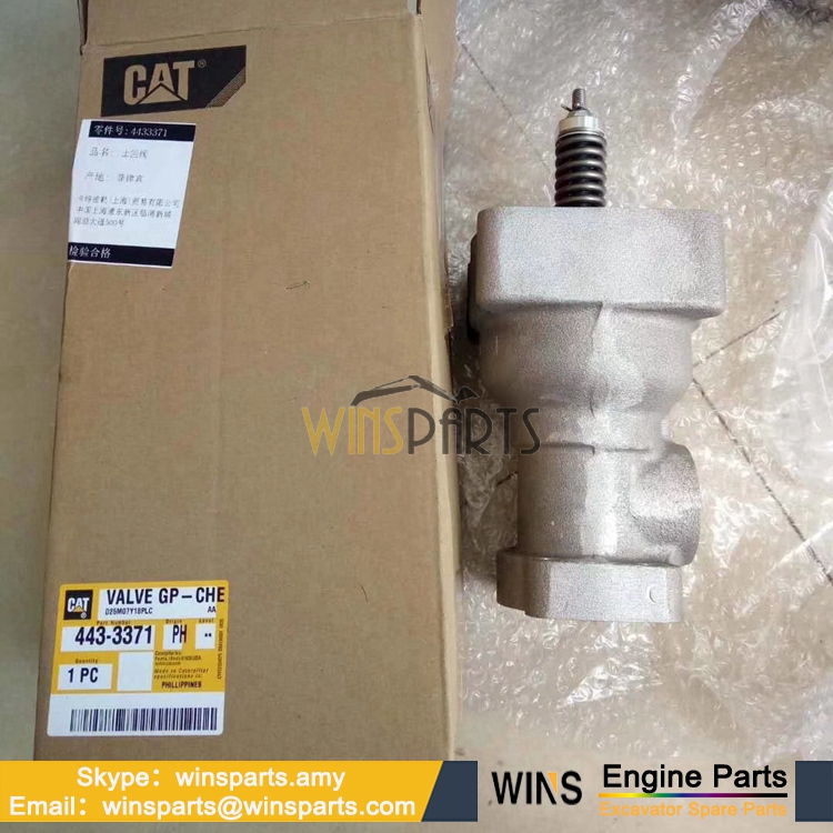 443-3371 4433371 CAT Excavator VALVE GP-CHECK