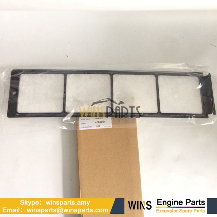 4S00687 4445864 Hitachi CABIN AIR FILTER