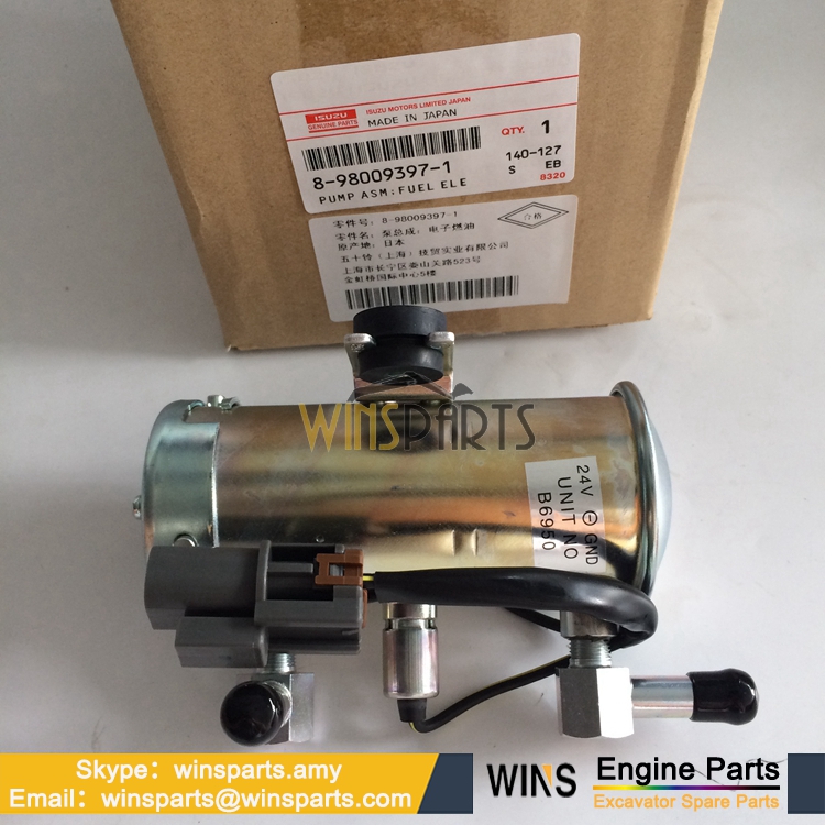 8-98009397-1 8-98068275-0 4HK1T 6HK1T Electric Fuel Pump