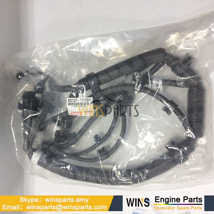 82121-E0301 J08E ENGINE WIRING HARNESS