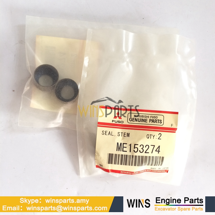 VAME088990 Mistubishi 6D24-T Engine SEAL VALVE STEM