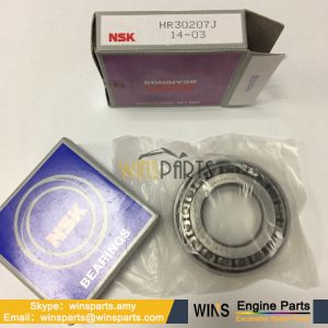 Japan Kobelco Excavator Roller Bearing HR30207J HR32205J