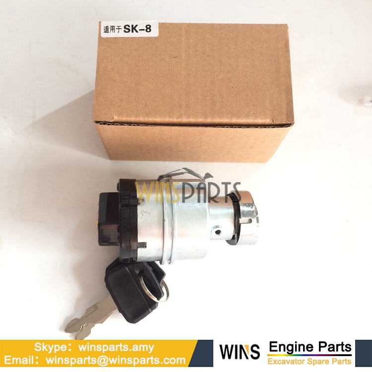 YN50S01010P1 YN50S00026F1 Kobelco Key IGNITION SWITCH Assembly