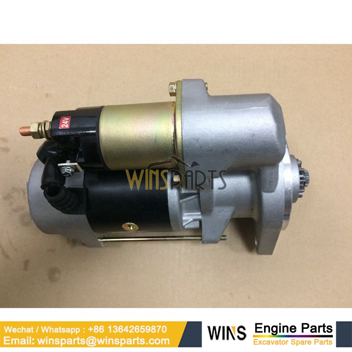 VH281002894A VHS281002894 VH28100E0080 28100E0080 28100-2894 281002894A HINO J05E J08E Engine STARTER MOTOR Assy (3)