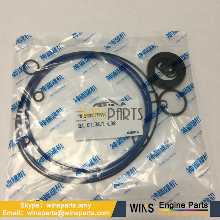 YN15V00037R999 Kobelco HYDRAULIC Travel Motor Oil Seal Kit SK200-8 SK210D-8 SK210LC-8 Excavator Parts