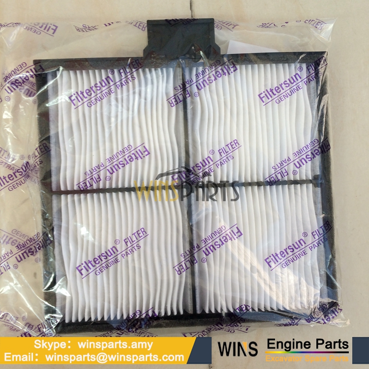 YN50V01015P3 Kobelco CAB FILTER Air-Conditioner FILTER Element(Outer) SK260 SK295-8 SK350-8 SK485-8 Excavator AC Air Conditioning Parts 