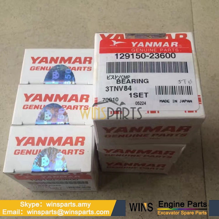 129150-23600 YANMAR 3TNV84 4TNV98 Main Con Rod Bearing