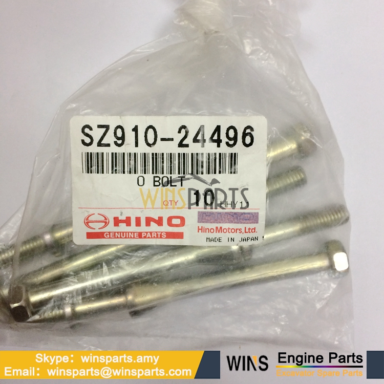 SZ910-24496 VH900124600A Hino J08E/J05E Engine BOLT