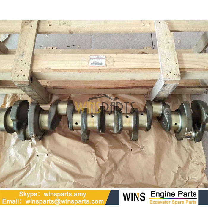 ME131814 ME130282 VAME131814 MITSUBISHI 6D16T Engine CRANKSHAFT