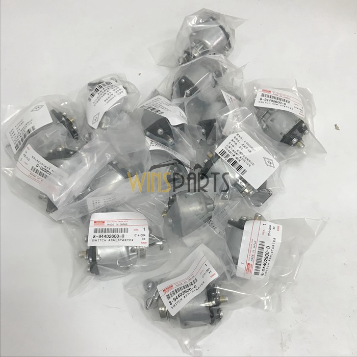 8-94402500-0 Genuine 6BG1 6RB1 6BD1 6SD1 4JJ1 4LE1 Engine Start And Stop Switch Assembly EX400 EX200 Excavator Parts