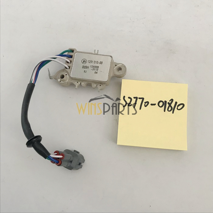 S2770-01810 VH277001810A vhS277001810 Hino J05E J08E P11C ALTERNATOR REGULATOR Assy Gen KOBELCO