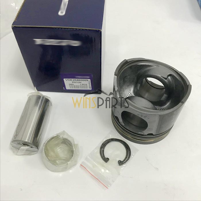 VOE 20460011 VOE20460009 VOE20854651 VOE20854654 Volvo Diesel Engine D6D Cyl Liner Kit Piston ring kit EC180B EC160B Excavator Parts