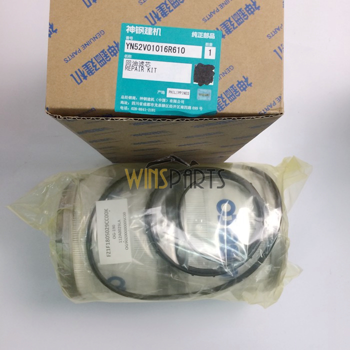 YN52V01020P1 YN52v01016r600 KOBELCO ELEMENT Filter REPAIR KIT