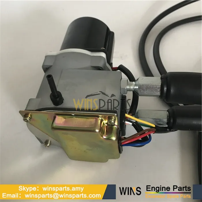 thumbnail image 2 of ZACHAGER 247-5231 227-7672 139-3917 119-0633 Throttle Motor (6pin 2 Cables) For Caterpillar 3066 Engine CAT 320B 312B 320BL Governor Motor 2 of 14