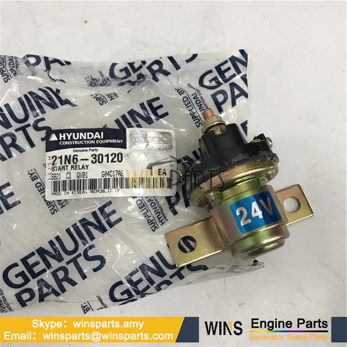 21N6-30120 RELAY START ELECTRIC Hyundai R140LC-7