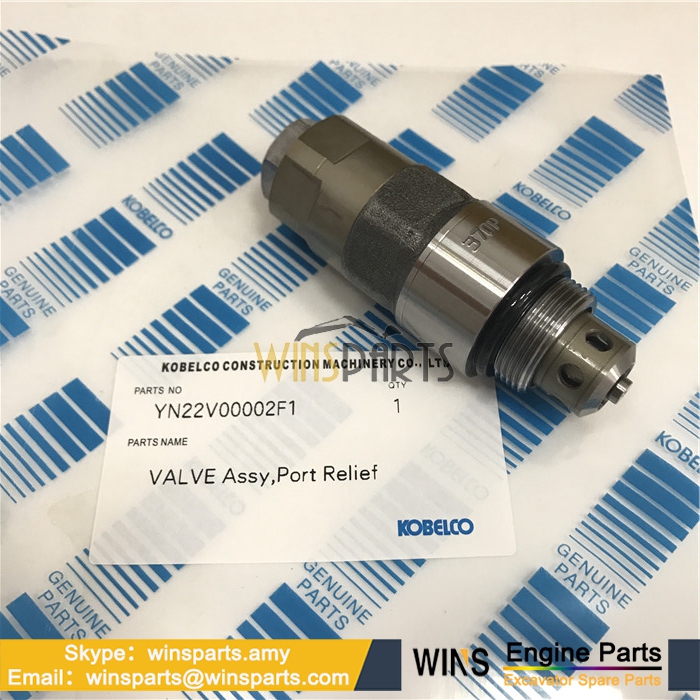 YN22V00002F1 KOBELCO SK250-8 CONTROL Relief VALVE