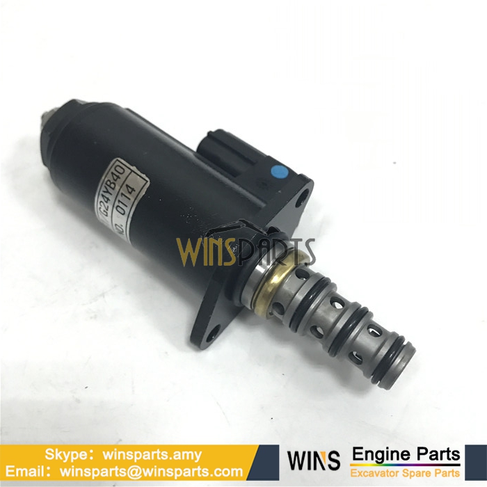 YN35V00021F1 Kobelco VALVE ASSEMBLY SOLENOID SWING BRAKE