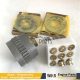 4373197 Kawasaki M2X146B-CHB Hydraulic Swing Motor Cylinder block Piston shoe Set plate Hitachi EX120-2 EX120-5 EX100-3 EX100-5 Excavator Parts