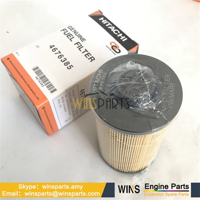 4676385 4649267 Hitachi ZX330-3 Diesel Fuel Filter