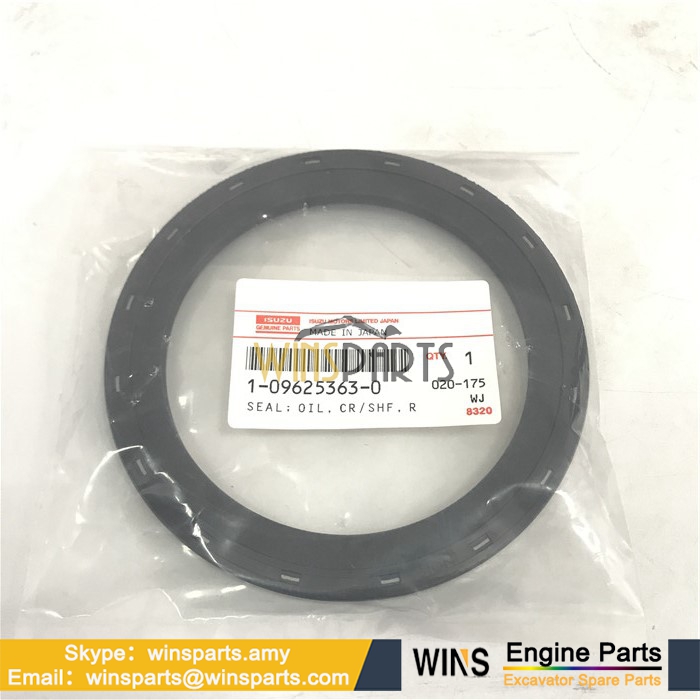 1-09625363-0 ISUZU 4BG1 4BD1 Crankshaft Oil Seal RING