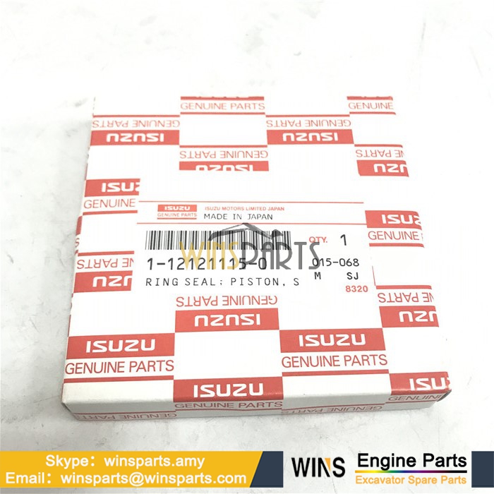 1-12121115-0 ISUZU 4BG1 6BG1 Engine PISTON RING SET