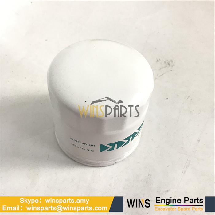 HH1C0-32430 HH1C032430 Kubota Diesel Engine Oil Filter KX91-3S Excavator PARTS