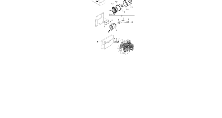 042-01-1 CLEANER ASSY, AIR-SK200-8 Kobelco Excavator Parts Number Electronic Catalog EPC Manuals
