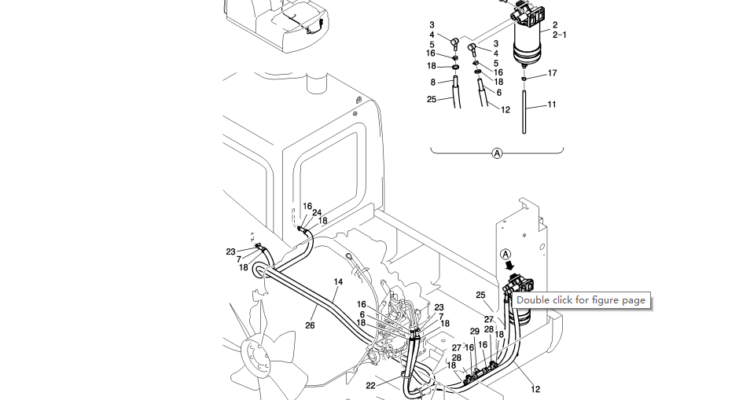 052-01-1 FUEL LINES-SK200-8 Kobelco Excavator Parts Number Electronic Catalog EPC Manuals