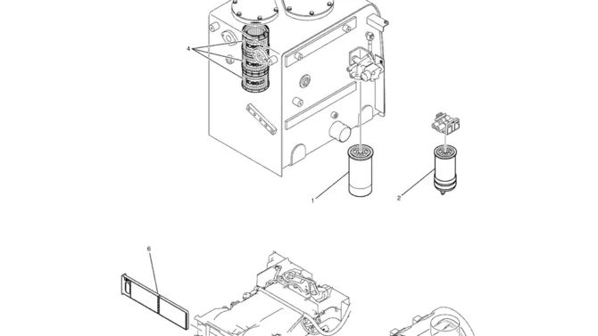 0.001(00) FUEL FILTER & OIL FILTER ELEMENTS-SK350-8 Kobelco Excavator Parts Number Electronic Catalog EPC Manuals