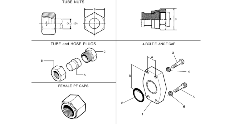 0.002(00) HYDRAULIC SERVICE COMPONENTS (FITTINGS)