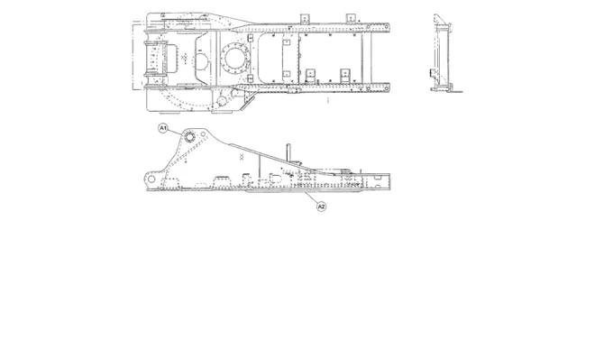 01-003 UPPER FRAME (REWORK) (LOGGER)-SK200-6E SK210LC-6E SK200-6ES SK200LC-6E Kobelco Excavator Parts Number Electronic Catalog EPC Manuals