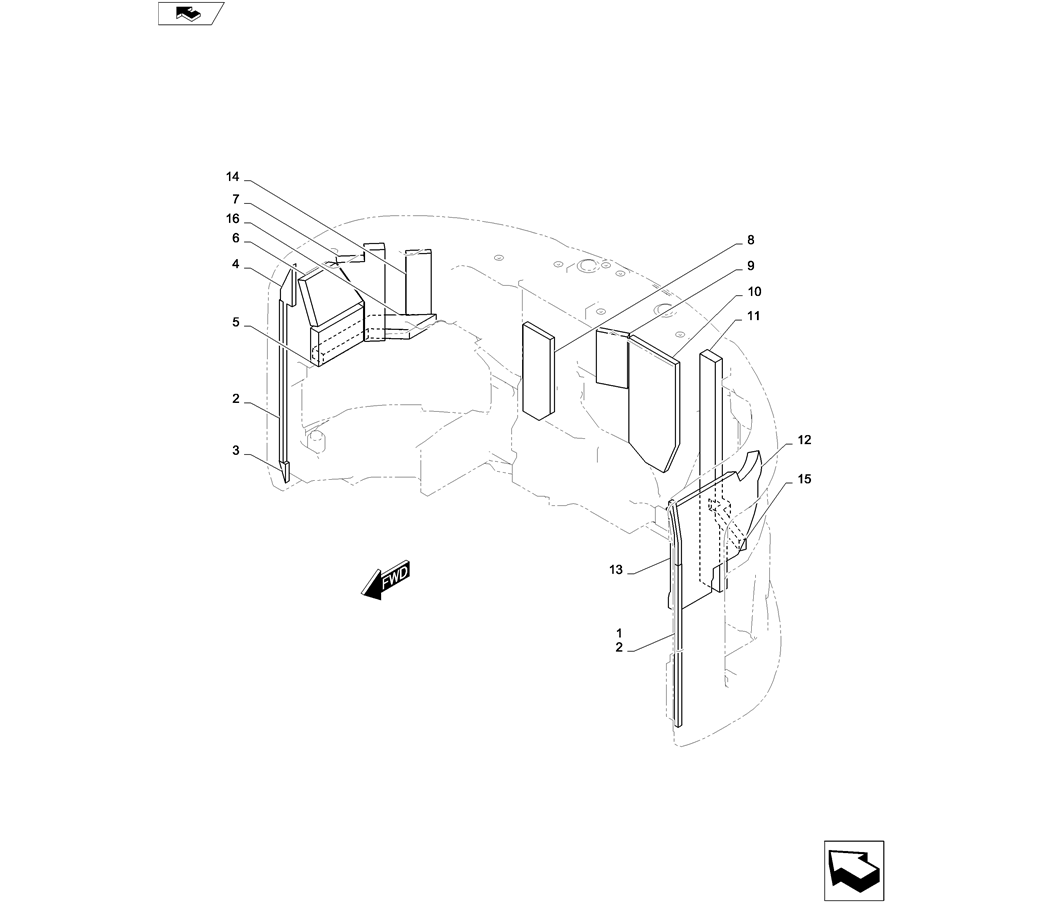 01-003(02) COUNTERWEIGHT INSTALLATION-2 SK130-8 SK140LC Excavator Parts Number Electronic Catalog EPC Manuals