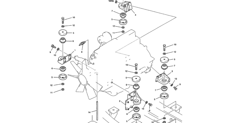 01-006 ENGINE INSTALLATION (YN02P00025F1)-SK200-6E SK210LC-6E SK200-6ES SK200LC-6E Kobelco Excavator Parts Number Electronic Catalog EPC Manuals