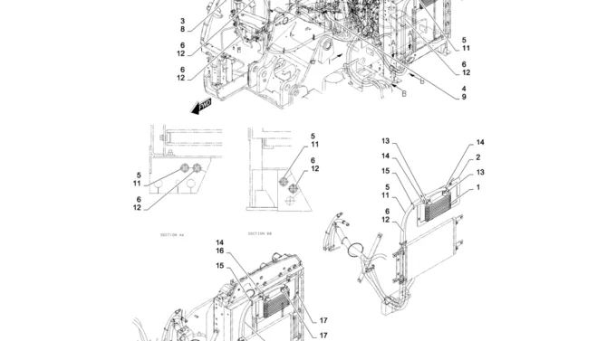01-012(01) FUEL LINES-2 SK130-8 SK140LC Excavator Parts Number Electronic Catalog EPC Manuals