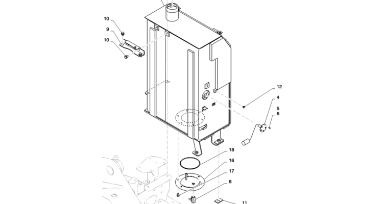 01 013(01) FUEL TANK INSTALLATION