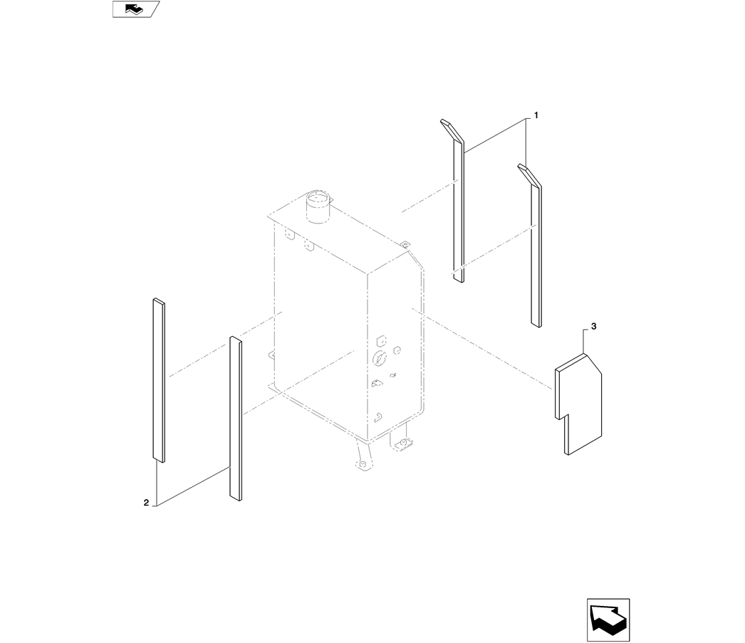 01-013(02) FUEL TANK INSTALLATION-2 SK130-8 SK140LC Excavator Parts Number Electronic Catalog EPC Manuals