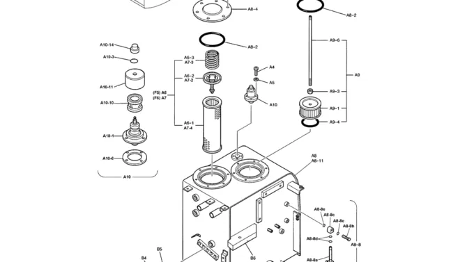01-014(01) HYDRAULIC TANK ASSEMBLY, (BEFORE S/N YQ08U1397)-SK200-6E SK210LC-6E SK200-6ES SK200LC-6E Kobelco Excavator Parts Number Electronic Catalog EPC Manuals