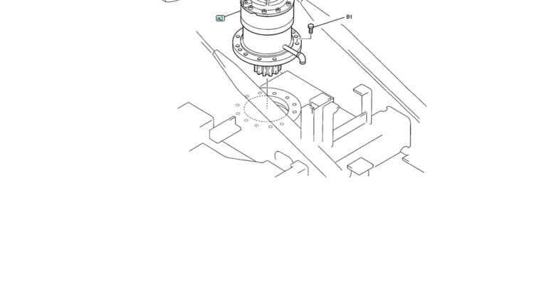 01-017 SWING MOTOR INSTALLATION-SK200-6E SK210LC-6E SK200-6ES SK200LC-6E Kobelco Excavator Parts Number Electronic Catalog EPC Manuals
