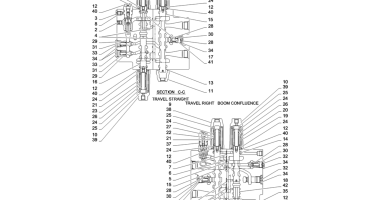 01-017(04) VALVE INSTALLATION-2 SK130-8 SK140LC Excavator Parts Number Electronic Catalog EPC Manuals