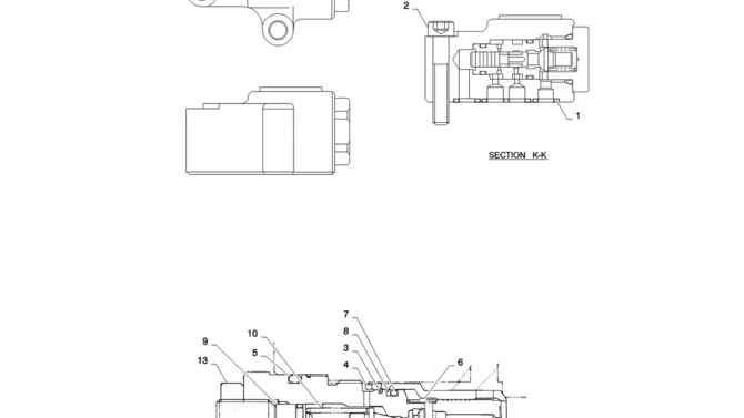 01-017(07) VALVE INSTALLATION-2 SK130-8 SK140LC Excavator Parts Number Electronic Catalog EPC Manuals