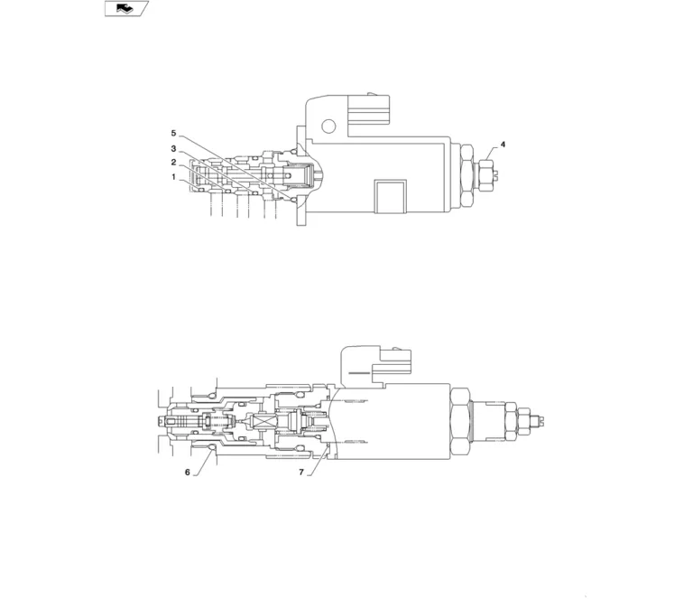 01-018(03) VALVE INSTALLATION-2 SK130-8 SK140LC Excavator Parts Number ...