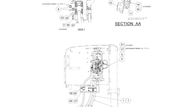 01-020(02) UPPER HYDRAULIC LINES (SUCTION DELIVERY)-SK200-6E SK210LC-6E SK200-6ES SK200LC-6E Kobelco Excavator Parts Number Electronic Catalog EPC Manuals