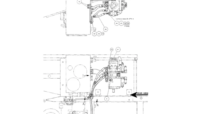 01-021(01) UPPER HYDRAULIC LINES (SUCTION / DELIVERY-ROTATION)-SK200-6E SK210LC-6E SK200-6ES SK200LC-6E Kobelco Excavator Parts Number Electronic Catalog EPC Manuals